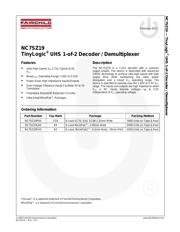 NC7SZ19FHX datasheet.datasheet_page 1