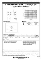 DLM11GN601SD2D 数据规格书 1