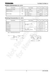 TLP280-4(GB-TP,J,F 数据规格书 4