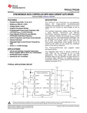 TPS51163DRCR 数据规格书 1