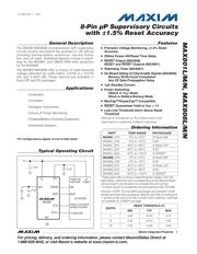 MAX801NCSA+ datasheet.datasheet_page 1