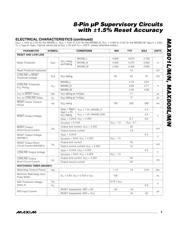 MAX808LCSA+ datasheet.datasheet_page 3