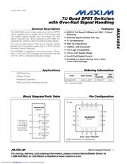 MAX4854 数据规格书 1