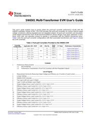 SN6501-MULXFMR-EVM datasheet.datasheet_page 1