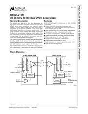 DS92LV1224TMSA/NOPB datasheet.datasheet_page 2