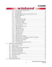 W25Q16DWZPIG 数据规格书 3