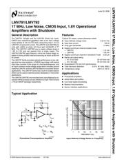 LMV792MM/NOPB 数据规格书 2