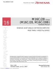 M30280FCHP datasheet.datasheet_page 1