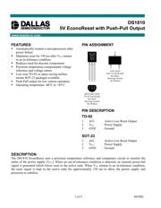 DS1810-5+ datasheet.datasheet_page 1