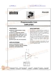 PGA103 数据规格书 1