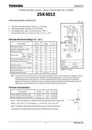 2SK4013 datasheet.datasheet_page 1