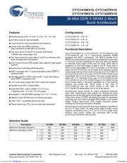 CY7C1420KV18-250BZXC datasheet.datasheet_page 1