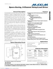 MAX4896 数据规格书 1