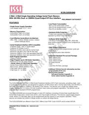 IS25LQ040-JBLE datasheet.datasheet_page 1