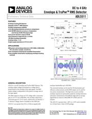 ADL5511-EVALZ 数据规格书 1
