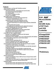 AT90USB646 datasheet.datasheet_page 1