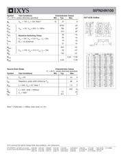 IXFN24N100 datasheet.datasheet_page 2