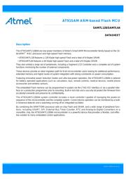 AT91SAM7L128-AU datasheet.datasheet_page 1