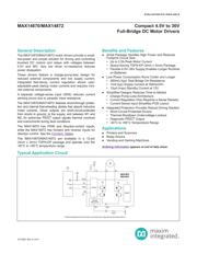 MAX14870ETC+T datasheet.datasheet_page 1