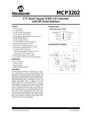 MCP3202T-CI/MS 数据规格书 1