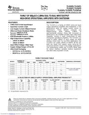 TLV2471IDBVT datasheet.datasheet_page 1