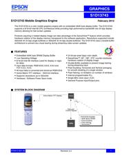 S1D13743F00A200 datasheet.datasheet_page 1