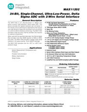 MAX11202BEUB+ datasheet.datasheet_page 1