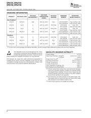 OPA725AIDRG4 datasheet.datasheet_page 2