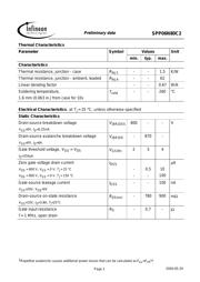 SPP06N80C2 datasheet.datasheet_page 2