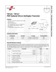 TIP116 datasheet.datasheet_page 1