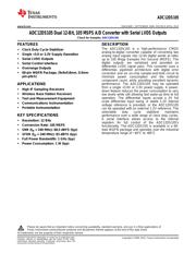 ADC12DS105CISQE/NOPB datasheet.datasheet_page 1