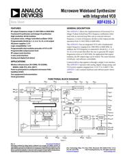 EV-ADF4355-3SD1Z 数据规格书 1