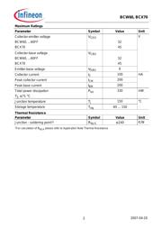 BCX70G datasheet.datasheet_page 2