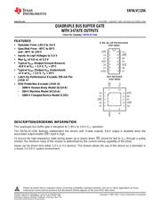 SN74LVC125APWR datasheet.datasheet_page 1