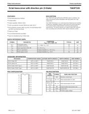 74ABT245PW datasheet.datasheet_page 2