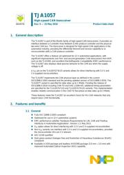 TJA1057GT/1Z datasheet.datasheet_page 1