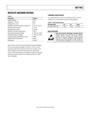 ADT7462ACPZ-500RL7 数据规格书 5