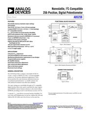 AD5259BRMZ10 Datenblatt PDF