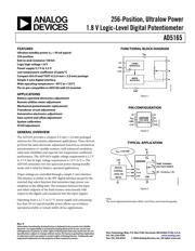 AD5165 datasheet.datasheet_page 1