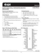 9LPR501SGLF datasheet.datasheet_page 1