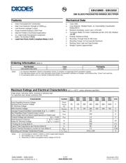 GBU1010 Datenblatt PDF