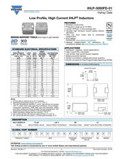 IHLP5050FDER1R2M01 数据规格书 1