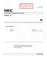 PS2801C-4 datasheet.datasheet_page 1
