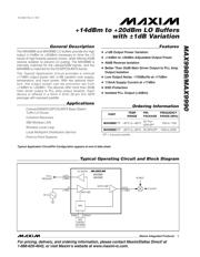 MAX9990ETP+ datasheet.datasheet_page 1