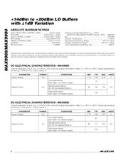 MAX9990ETP+ datasheet.datasheet_page 2