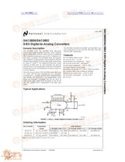 DAC0800 datasheet.datasheet_page 1