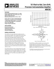 AD8230-EVAL datasheet.datasheet_page 1