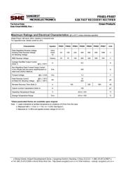 FR607 datasheet.datasheet_page 2