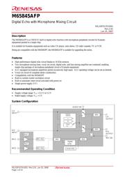 M65845AFP datasheet.datasheet_page 1