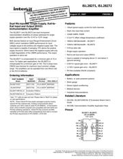 ISL28271FAZ datasheet.datasheet_page 1